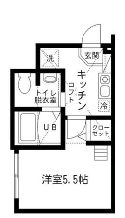 グランレイム神楽坂の物件間取画像